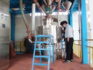 立式氣流篩使用現(xiàn)場！